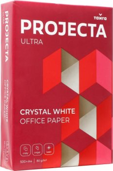 Бумага PROJECTA ULTRA, Марка А, A4 (500 листов, 80 г/м2) Россия