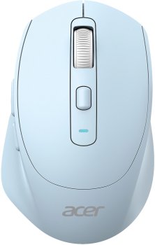 Мышь беспроводная Acer OMR504 голубой оптическая 3200dpi silent BT/Radio USB 4but (ZL.MCE11.01E)