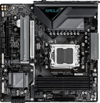 Материнская плата Gigabyte B850M EAGLE WF7 Socket AM5 AMD B850 4xDDR5 mATX AC`97 8ch(7.1) 2.5Gg RAID+HDMI+DP