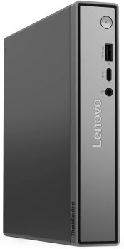 Мини компьютер Lenovo ThinkCentre Neo 50q G5 slim Core 5 210H (2.2) 16Gb SSD512Gb UHDG без ОС GbitEth WiFi BT 90W kb мышь клавиатура черный (13B9S0990