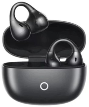 Наушники с микрофоном накладные Realme Buds Clip черный беспроводные bluetooth клипса (6941764477667)