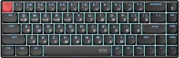 Клавиатура Acer Nitro OKR400 механическая черный USB беспроводная BT/Radio Multimedia for gamer LED (ZL.KBDEE.01A) кабель 1.5м