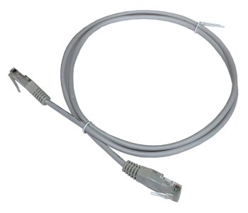 Кабель UTP Lanmaster TWT2-45-45-3.0-GY RJ-45 вил.-вилка RJ-45 кат.5E 3м серый ПВХ