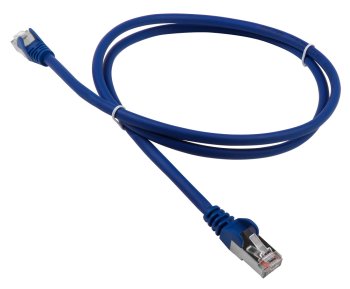 Кабель FTP Lanmaster LAN-PC45/S5E-10-BL FTP RJ-45 вил.-вилка RJ-45 кат.5E 10м синий LSZH (уп.:1шт)