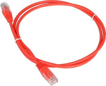Кабель UTP Lanmaster TWT-45-45-0.5-OR UTP RJ-45 вил.-вилка RJ-45 кат.5E 0.3м оранжевый ПВХ
