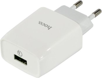 Зарядка USB-устройств HOCO C72Q White <732514> USB (Вых. DC5/9V, 18W, USB)
