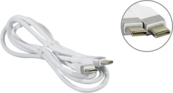 Кабель Hoco X109 White <636278> USB-C--> USB-C 1м