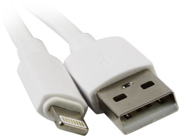 Кабель Hoco X96 White <799074> USB AM-->Lightning 1м