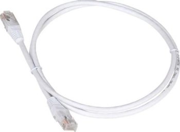 Кабель UTP Lanmaster TWT-45-45-0.15-WH RJ-45 вил.-вилка RJ-45 кат.5E 0.15м белый ПВХ (уп.:1шт)