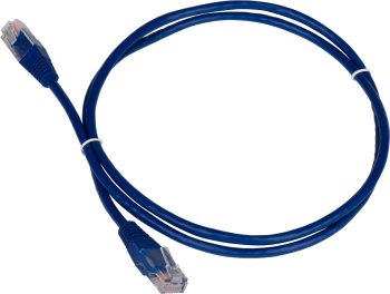 Кабель UTP Lanmaster TWT-45-45-20-BL UTP RJ-45 вил.-вилка RJ-45 кат.5E 20м синий ПВХ