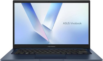 Ноутбук Asus VivoBook 14 X1404VA-I712512 Core i7 1355U 12Gb SSD512Gb Intel UHD Graphics 14" IPS FHD (1920x1080) Windows 11 Home Multi Language blue Wi