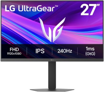 Монитор LG 27" UltraGear 27G440A-B черный IPS LED 1ms 16:9 HDMI матовая HAS Piv 1000:1 400cd 178гр/178гр 1920x1080 240Hz DP FHD