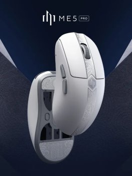 Мышь беспроводная игровая Дарк Проджект ME5 Pro (DP-ME5-2002) White