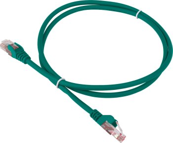 Кабель UTP Lanmaster LAN-PC45/U6-0.5-GN UTP RJ-45 вил.-вилка RJ-45 кат.6 0.5м зеленый LSZH
