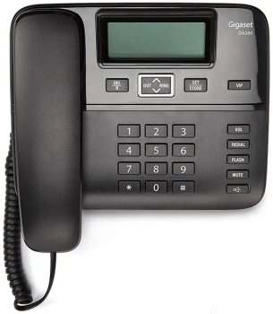 Стационарный телефон Gigaset DA260 черный