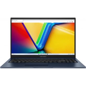Ноутбук Asus Vivobook 15 X1504VA-BQ4055/15.6"/IPS/Intel Core 5 120U/16Gb/512Gb SSD/Intel Iris Xe Graphics/No OS/синий/1.7kg