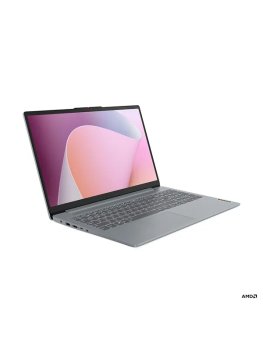 Ноутбук Lenovo IdeaPad Slim 3 15ABR8 15.6", AMD Ryzen 7 5825U, RAM 16 ГБ, SSD 512 ГБ, AMD Radeon Graphics, Windows Home, (82XM00LMUS), серый, Русская
