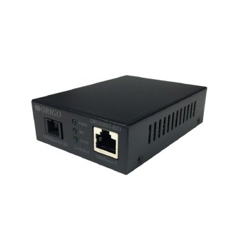 Медиаконвертер ORIGO OMCG20SC-BXU/A1A WDM медиаконвертер 1000Base-T / 1000Base-LX (SC), Tx: 1310 нм, Rx: 1550 нм, одномод, до 20 км