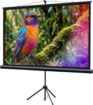 Экран для проектора Lumien 100" 130x227см Eco Picture LEV-100115 16:9 напольный натяжной белый