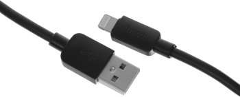 Кабель Hoco X96 Hyper iP USB (m)-Lightning (m) 1м черный коробка