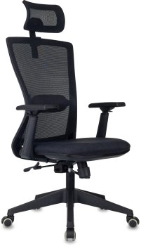 Кресло эргономичное Бюрократ MC-811S-H черный Elastic-102 сетка/ткань с подголов. крестов. пластик
