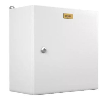 Шкаф электротехнический Elbox EMW-500.500.210-1-IP66 потол.пан. пан.основ. монтаж.пан. одноствор. настенный 500мм 500мм 210мм 195мм IP66 IK10 несъемн.