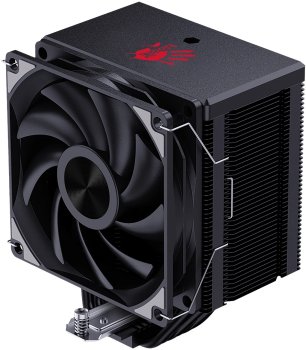 Вентилятор Bloody AC-13 Soc-AM5/AM4/1200/1700/1851 черный 4-pin 14-26dB Al+Cu 250W 651gr Ret (AC-13-250-BK)
