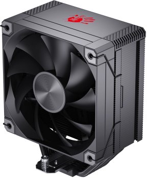 Вентилятор Bloody AC-12 Soc-AM5/AM4/1200/1700/1851 черный 4-pin 14-26dB Al+Cu 230W 582gr Ret (AC-12-230-BK)