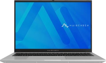Ноутбук Maibenben M16B-R574UM Ryzen 5 7430U 8Gb SSD512Gb AMD Radeon Graphics 16" IPS FHD+ (1920x1200) Windows 11 Home silver WiFi BT Cam 4825mAh (M16B