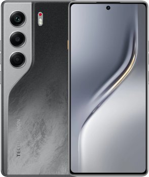 Смартфон Tecno Camon 40 256Gb 12Gb черный моноблок 3G 4G 2Sim 6.78" 1080x2436 Android 15 50Mpix 802.11 a/b/g/n/ac NFC GPS GSM900/1800 GSM1900 Protect