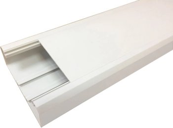 Кабельный канал Lanmaster LAN-CT120X50-WH 120x50мм белый 2м