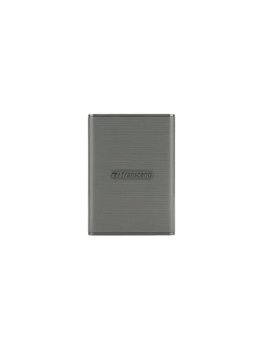Внешний твердотельный накопитель (SSD) Transcend TS2TESD360C 2 ТБ -диск, USB Type-C, TS2TESD360C, серый