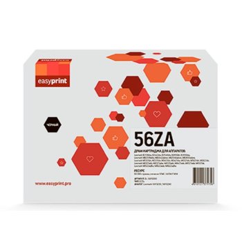Драм-картридж совместимый EasyPrint DL-56F0Z00 для Lexmark B/MB2338/2442/2546/2650/MS/MX321/421/521/622 (60000 стр.) черный, с чипом 56F0Z00/56F0ZA0