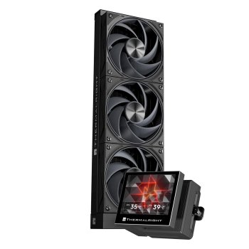 Система водяного охлаждения Thermalright Stream Vision 360 Black / 3x120mm PWM Fans / TRSV360B