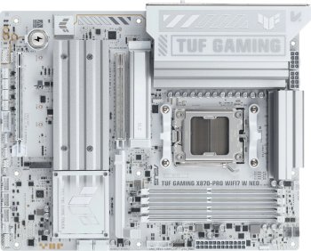 Материнская плата ASUS TUF GAMING X870-PRO WIFI7 W NEO Socket AM5 AMD X870 4xDDR5 ATX AC`97 8ch(7.1) 5Gigabit RAID+HDMI