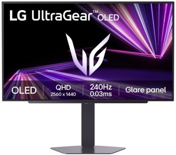 Монитор LG 27" UltraGear 27GX704A-B черный OLED LED 16:9 HDMI глянцевая HAS Piv 1500000:1 275cd 178гр/178гр 2560x1440 240Hz G-Sync FreeSync Premium Pr