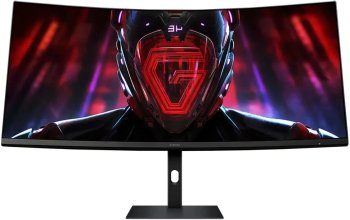 Монитор 34" XIAOMI Curved Gaming G34WQi 2026 black (VA, 3440x1440, 21:9, curved, 178°/178°, 400сd/m2, 3500:1, 1ms,180Hz,HAS,2xHDMI,2xDP) (ELA6650RU)