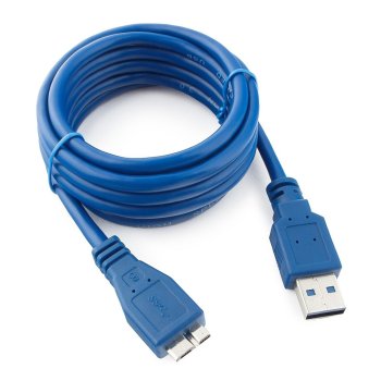 Кабель Gembird/Cablexpert USB 3.0 для 1.8м А-microB (5 pin) PRO позол.конт., пакет CCP-mUSB3-AMBM-6