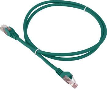 Кабель UTP Lanmaster LAN-PC45/U6-1.5-GN UTP RJ-45 вил.-вилка RJ-45 кат.6 1.5м зеленый LSZH (уп.:1шт)