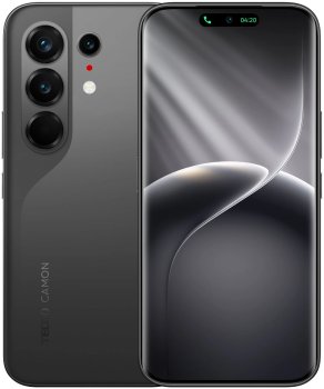 Смартфон Tecno Camon 50 Ultra 5G 256Gb 8Gb черный моноблок 3G 4G 2Sim 6.78" 1208x2644 Android 16 50Mpix 802.11 a/b/g/n/ac/ax NFC GPS GSM900/1800 GSM19