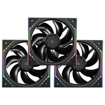 Вентилятор Thermalright (3 шт.) TL-M12 X3 (Pack of 3) / ARGB / 120mm PWM / TRTLM12.3P