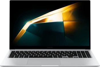 Ноутбук Samsung Galaxy Book 4 NP750 Core 7 150U 16Gb SSD512Gb Intel Graphics 15.6" PLS FHD (1920x1080) Windows 11 Home Multi Language silver WiFi BT C