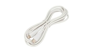 Кабель USB2.0 Cablexpert CCB-USB2-CMAPO1-2MW, Type-C/Lightning, издание Classic 0.1, 3A, 20Вт, 2м, белый, коробка