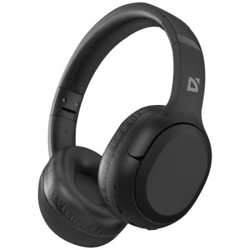 Наушники с микрофоном Defender FreeMotion B665 черный, микрофон, Bluetooth [63665]