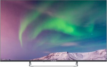 Телевизор-LCD QLED PolarLine 55" 55PQ71STC-SM Frameless черный 4K Ultra HD 60Hz DVB-T DVB-T2 DVB-C DVB-S2 USB WiFi Smart TV (RUS)