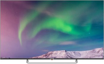 Телевизор-LCD QLED PolarLine 65" 65PQ71STC-SM Frameless черный/серебристый 4K Ultra HD 60Hz DVB-T DVB-T2 DVB-C DVB-S2 USB WiFi Smart TV (RUS)