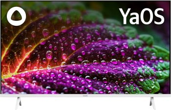 Телевизор-LCD BBK 40" 40LEX-7244/FTS2C (W) YaOS Frameless белый FULL HD 60Hz DVB-T2 DVB-C DVB-S2 USB WiFi Smart TV (RUS)