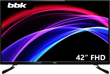 Телевизор-LCD 42" BBK 42LEM-1016/FTS2C (B) черный FULL HD 60Hz DVB-T2 DVB-C DVB-S2 USB (RUS)