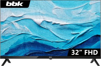 Телевизор-LCD 32" BBK 32LEM-1097/FTS2C (B) черный FULL HD 60Hz DVB-T2 DVB-C DVB-S2 USB (RUS)