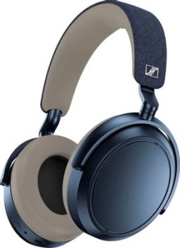 Наушники с микрофоном мониторные Sennheiser Momentum Wireless 4 2м синий беспроводные bluetooth оголовье (700386 M4AEBT DENIM BLUE)